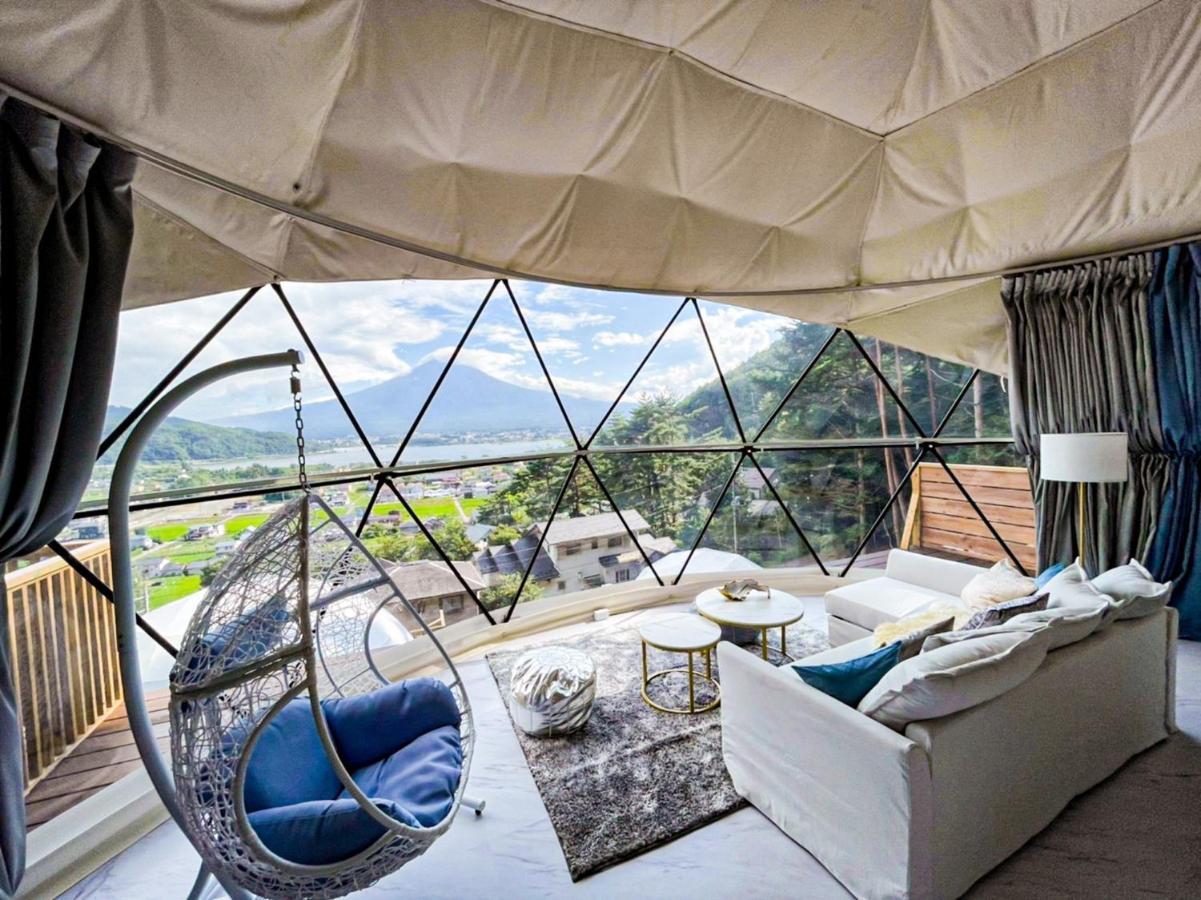 Mt,Fuji Glamping Terrace Minenohana - Vacation Stay 35711V Fujikawaguchiko Extérieur photo