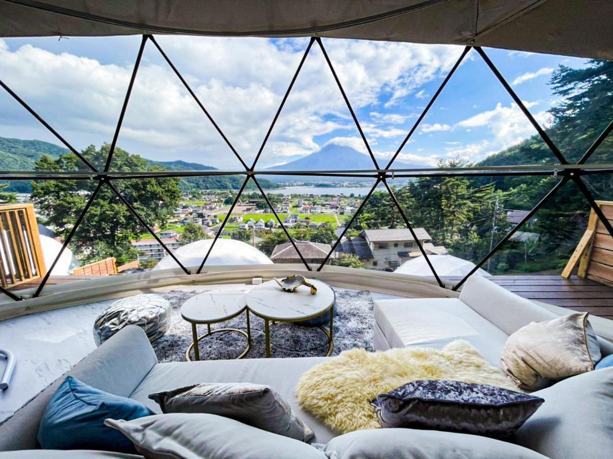 Mt,Fuji Glamping Terrace Minenohana - Vacation Stay 35711V Fujikawaguchiko Extérieur photo