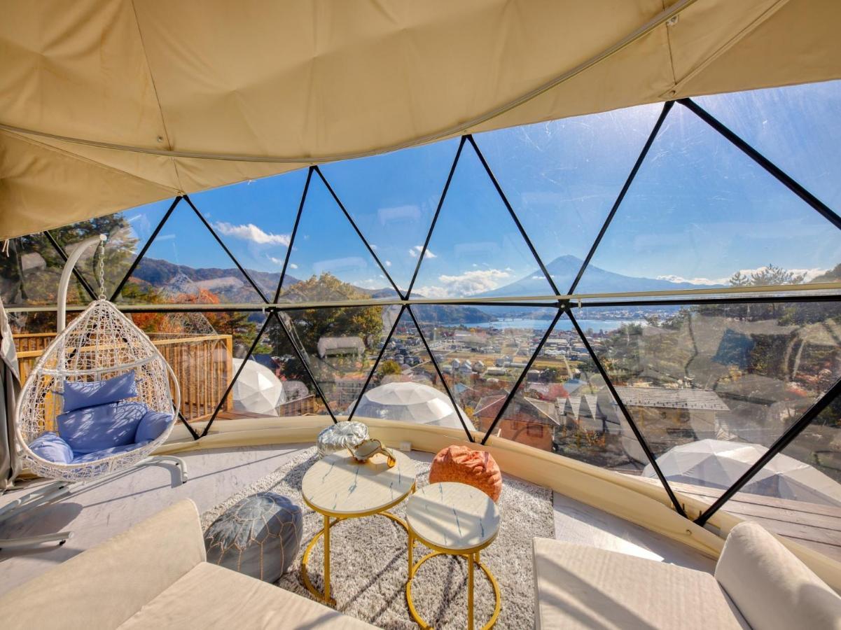 Mt,Fuji Glamping Terrace Minenohana - Vacation Stay 35711V Fujikawaguchiko Extérieur photo