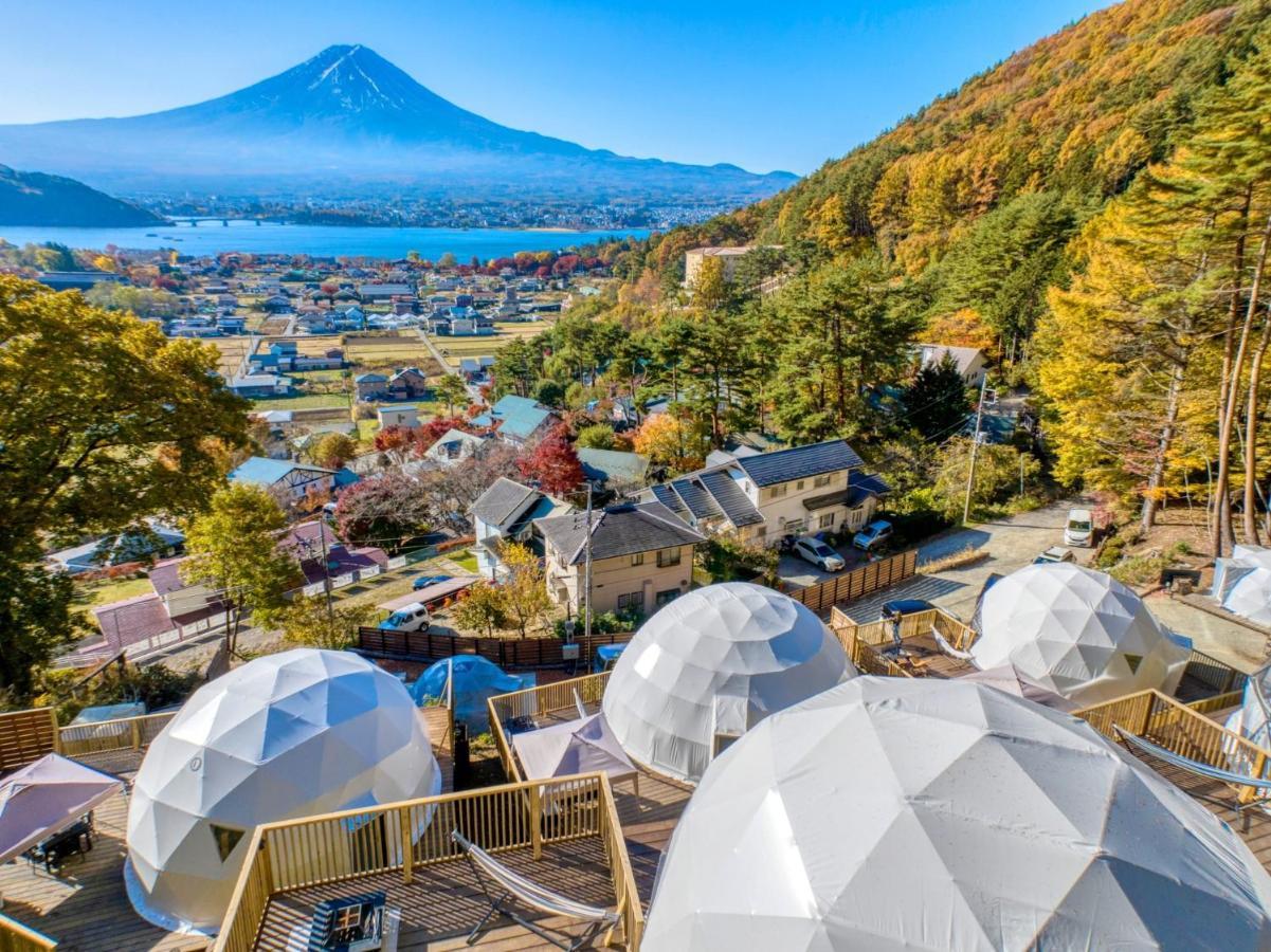 Mt,Fuji Glamping Terrace Minenohana - Vacation Stay 35711V Fujikawaguchiko Extérieur photo